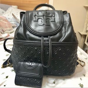 Tory Burch Backpack and Wallet Set